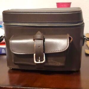 Prinz made in Japan leather camera case